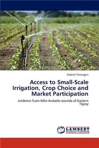 Access to Small-Scale Irrigation, Crop Choice and Market Participation