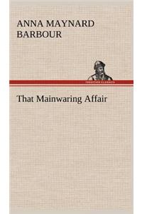 That Mainwaring Affair