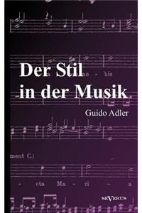 Der Stil in der Musik