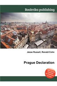 Prague Declaration