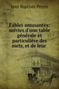 Fables amusantes