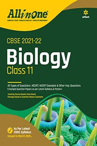 CBSE All In One Biology Class 11 for 2022 Exam (Updated edition for Term 1 and 2)