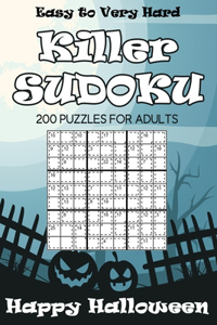 Easy to Very Hard Killer Sudoku Happy Halloween