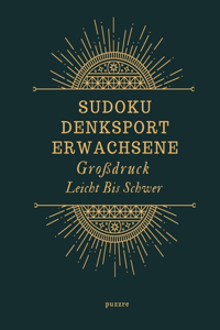 Sudoku Denksport Erwachsene Großdruck Leicht Bis Schwer