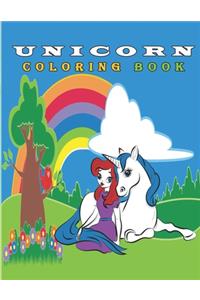 Unicorn Coloring Book
