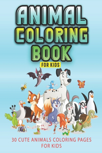 Animal Coloring Book For Kids