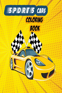 Sport Cars Coloring Book