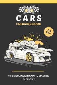 Cars Coloring Book For Men