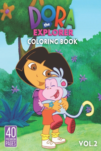 Dora The Explorer Coloring Book Vol2