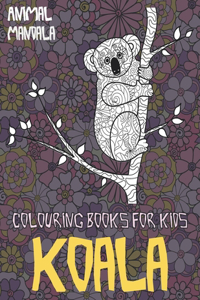 Mandala Colouring Books for Kids - Animal - Koala