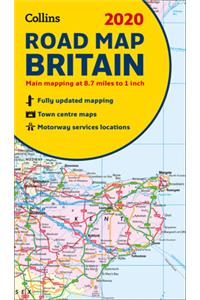 2020 Collins Road Map Britain