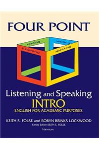 Four Point Listening and Speaking Intro (with Audio CD)