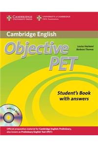 Objective Pet Self-Study Pack (Student's Book with Answers and Audio Cds(3)): Student's Book With Answers
