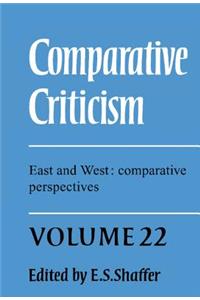 Comparative Criticism