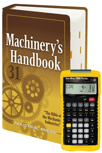 Machinery's Handbook 31st Edition + 4090 Sheet Metal / HVAC Pro Calc Calculator (Set): Large Print