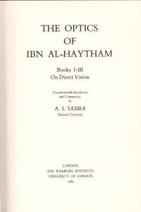 Optics of Ibn Al-Haytham