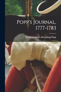 Popp's Journal, 1777-1783