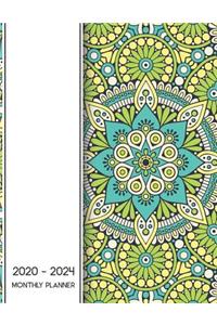2020 - 2024 Monthly Planner