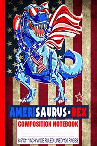 AMERISAURUS-REX Composition Notebook