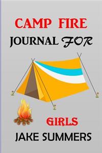 Camp Fire Journal for Girls