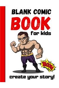 Blank Comic Book For Kids