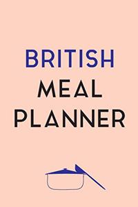 British Meal Planner