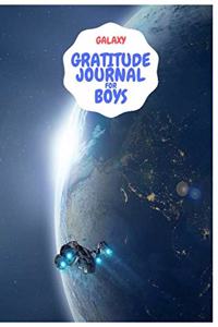Galaxy Gratitude Journal For Boys