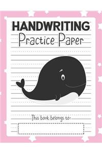 Handwriting Practice Paper