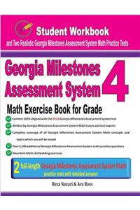 Georgia Milestones Assessment System Math Exercise Book for Grade 4