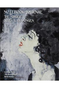 Notebook-Journal - The Singer - Kees van Dongen