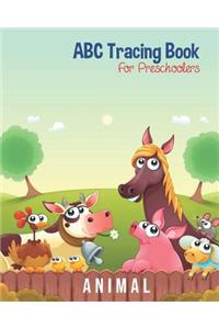 Animal ABC Tracing Book For Preschoolers