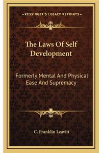 The Laws of Self Development