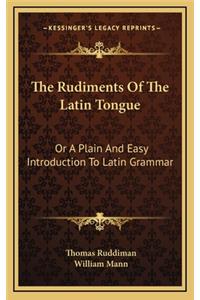 The Rudiments of the Latin Tongue