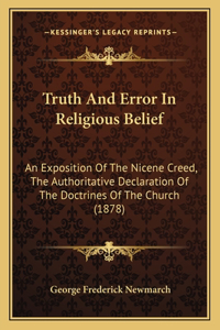 Truth And Error In Religious Belief