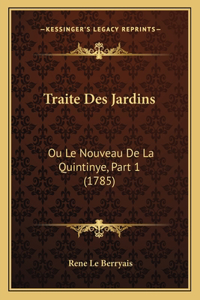 Traite Des Jardins