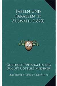 Fabeln Und Parabeln In Auswahl (1820)