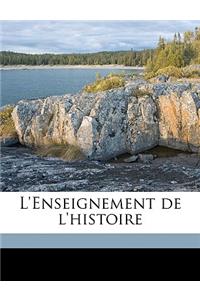L'Enseignement de L'Histoire