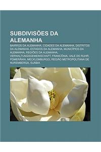 Subdivisoes Da Alemanha