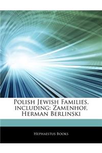 Articles on Polish Jewish Families, Including: Zamenhof, Herman Berlinski