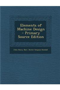 Elements of Machine Design