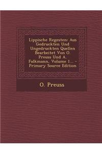 Lippische Regesten