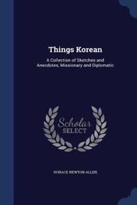Things Korean