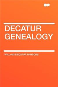 Decatur Genealogy