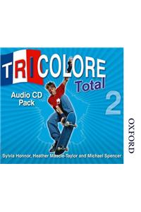 Tricolore Total 2 Audio CD Pack (5x Class CDs 1x Student CD)