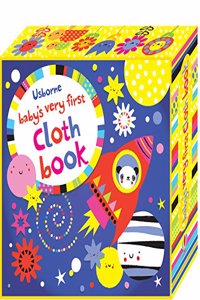 Baby's Very First Cloth book (Blue)