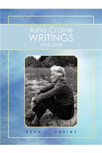 Asho Craine Writings 1993-2009