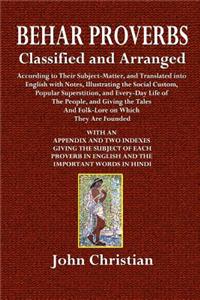 Behar Proverbs: Classified and Arranged