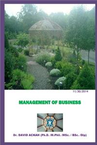 Management of Business