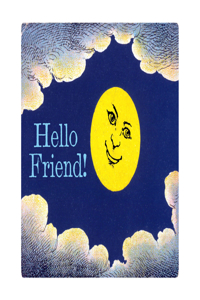 Smiling Moon - Friendship Greeting Card