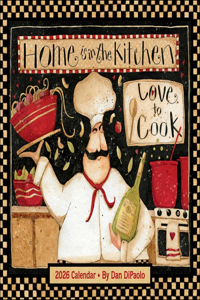 Home is in the Kitchen 2026 Deluxe Wall Calendar